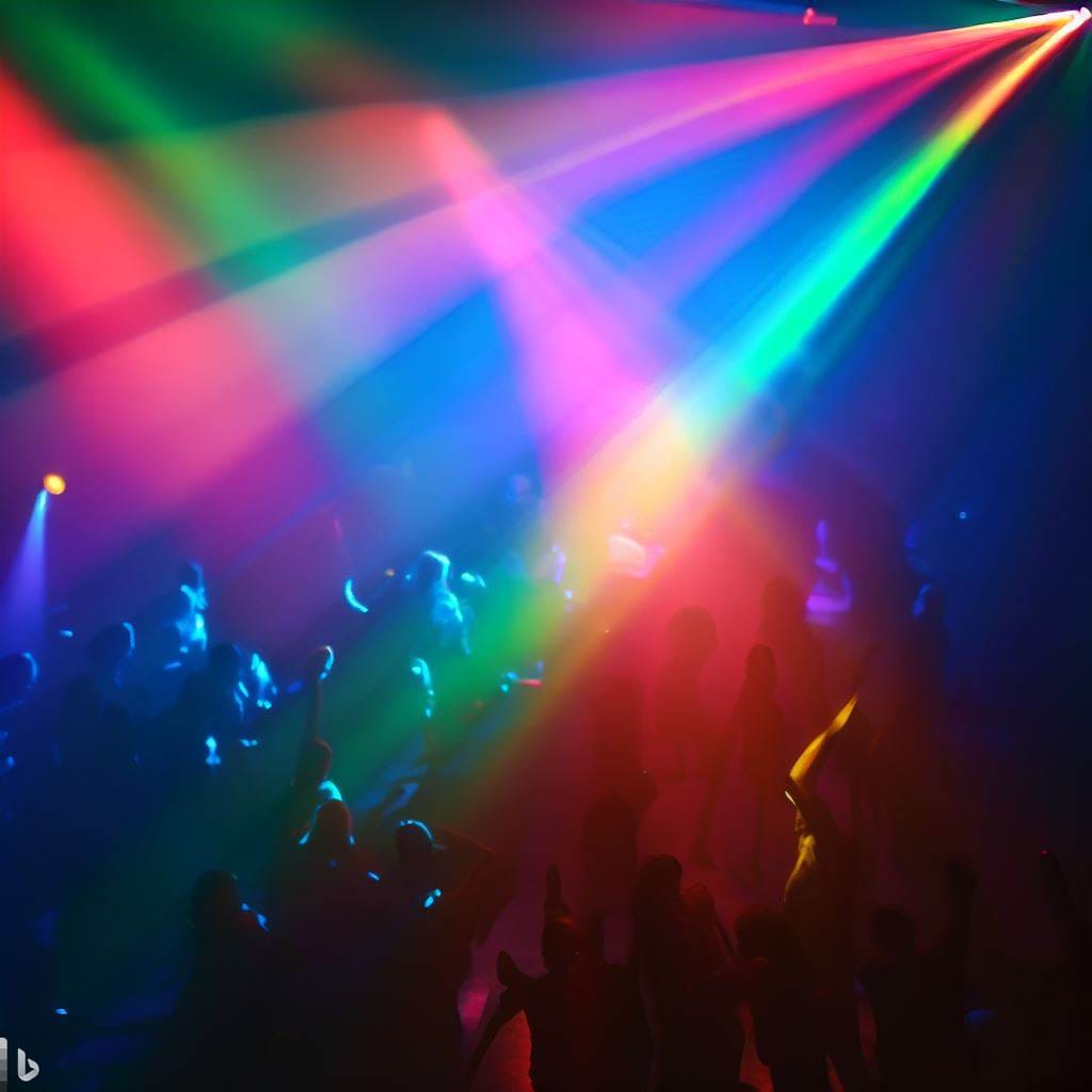 Sewa Lampu Sorot RGB 30W Malang