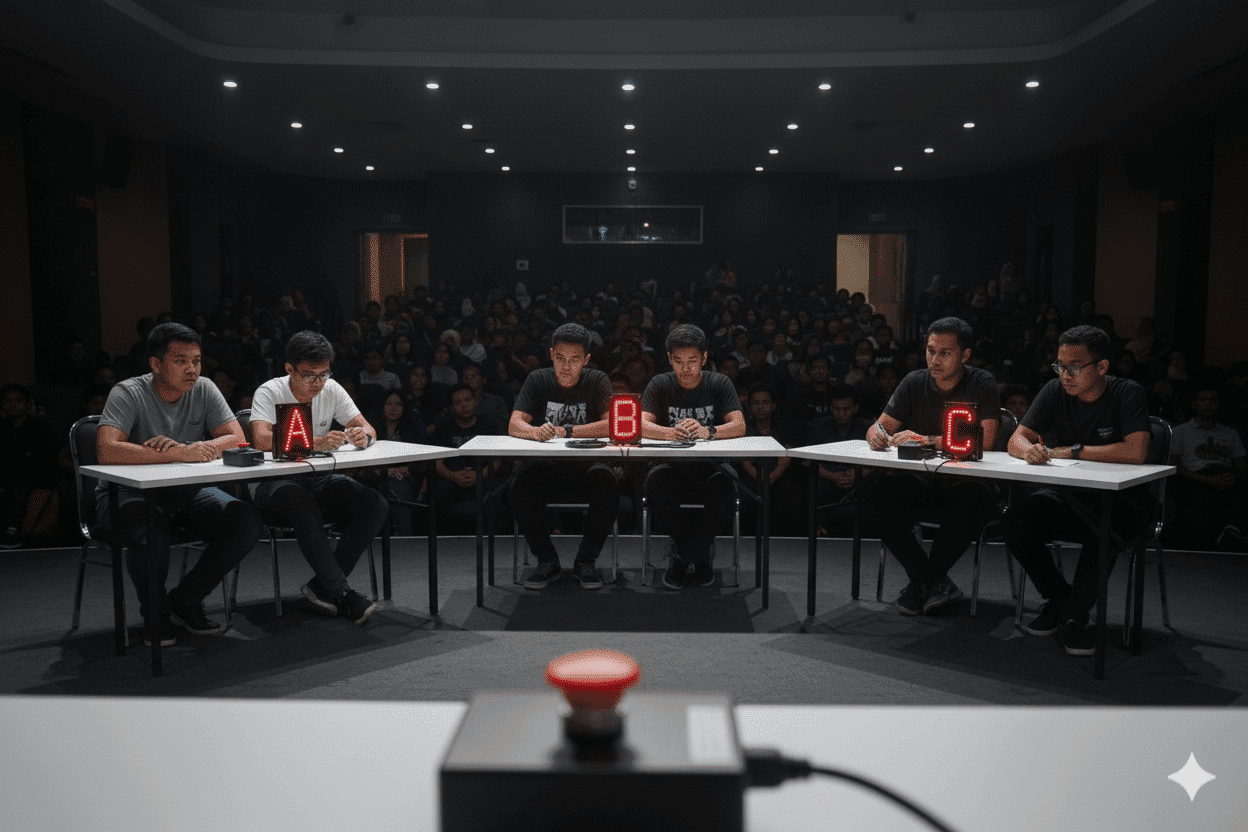 Checklist Lengkap Sebelum Sewa Bel Cerdas Cermat 1 Checklist sewa bel cerdas cermat untuk event kampus di Denpasar