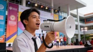 Sewa TOA megaphone murah Malang untuk event outdoor dan gathering
