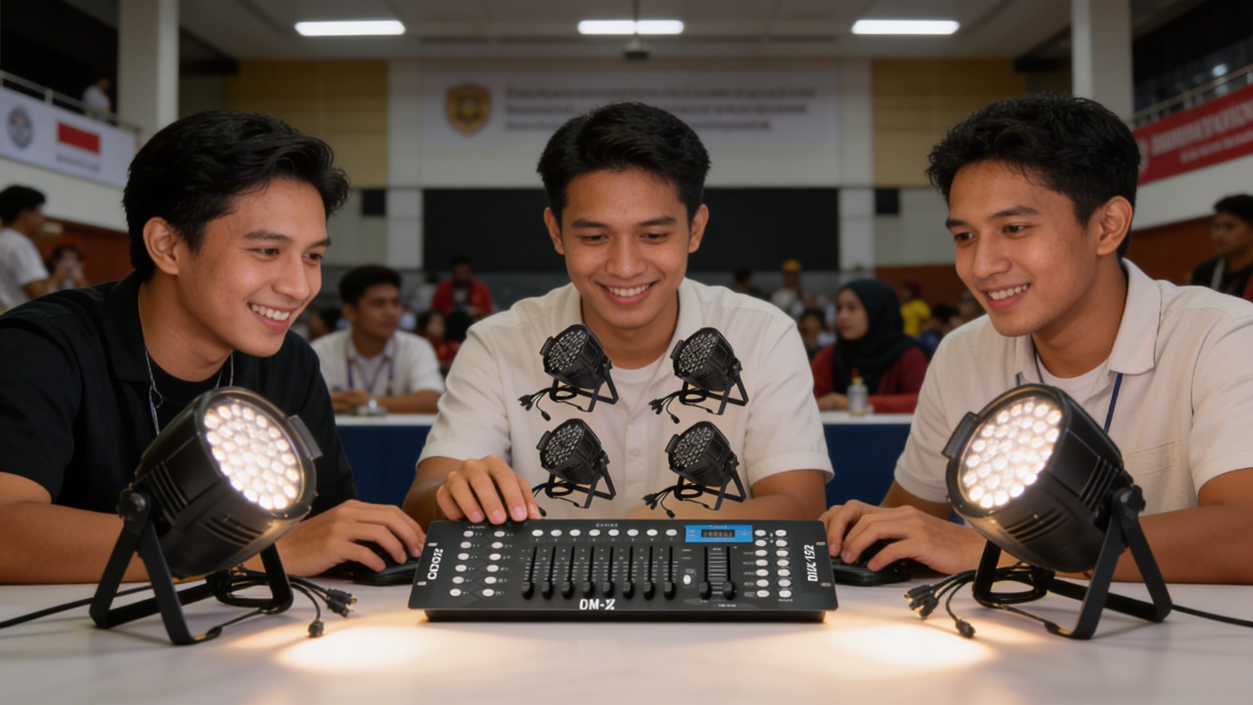 5 Tips Sewa Parled Surabaya untuk Event Panggung yang Berkesan 1 Sewa parled Surabaya untuk event panggung RGB lighting